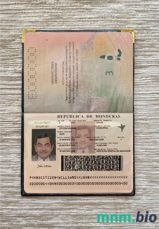Honduras zdjęcie do paszportu pliki PSD, skan i fotografowany obraz